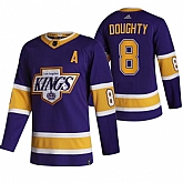 Los Angeles Kings 8 Drew Doughty Black Adidas 2020-21 Reverse Retro Alternate Jersey Dzhi,baseball caps,new era cap wholesale,wholesale hats